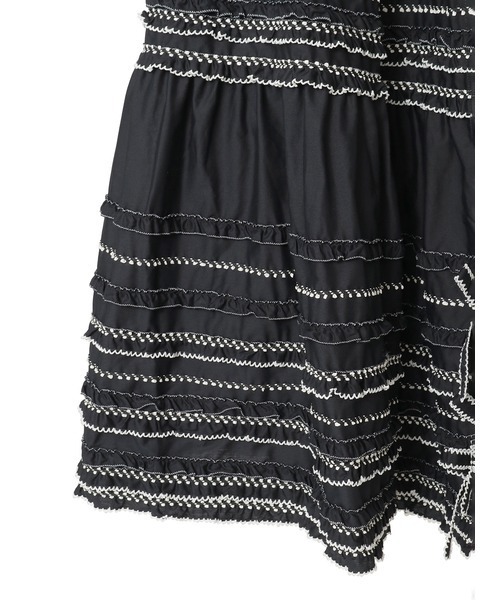 セール】フローラルテープ使いスカート（スカート）｜PINK HOUSE