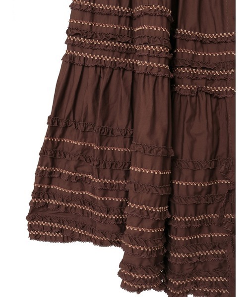 セール】フローラルテープ使いスカート（スカート）｜PINK HOUSE