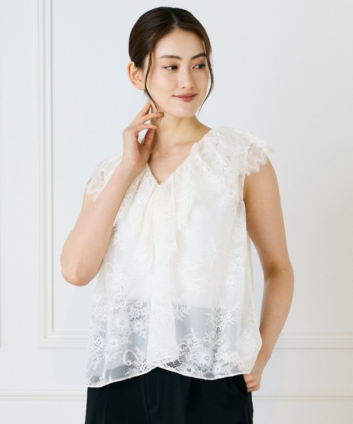 イネド（INED）/レースベスト セール】レースベスト（シャツ/ブラウス）｜INED（イネド）の