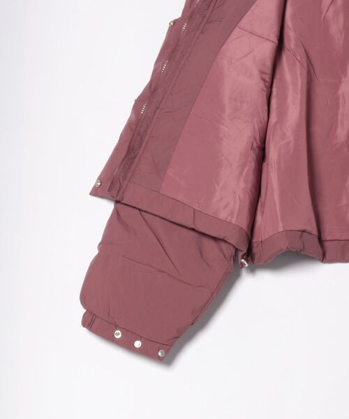 aimoha（アイモハ）の「まるっと可愛いショートダウンジャケット (AW)（ダウンジャケット/コート・レディース・パープル/チョコ/ブラック/オフホワイト・FREE）」の6枚目の写真