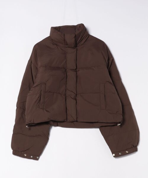 aimoha（アイモハ）の「まるっと可愛いショートダウンジャケット (AW)（ダウンジャケット/コート・レディース・パープル/チョコ/ブラック/オフホワイト・FREE）」の13枚目の写真