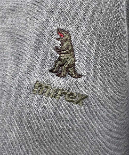 DOUBLE NAME（ダブルネーム）の「【m:rex】ミニ恐竜刺しゅうフードZIPパーカー（パーカー・レディース・ライトグレー/ブラック・FREE）」の13枚目の写真