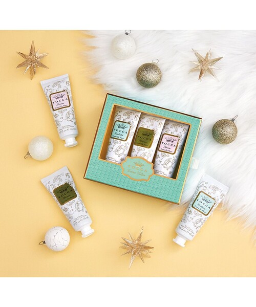 TOCCA（トッカ）の「HAND CREAM TOWEL CLEAR POUCH SET ハンドクリーム