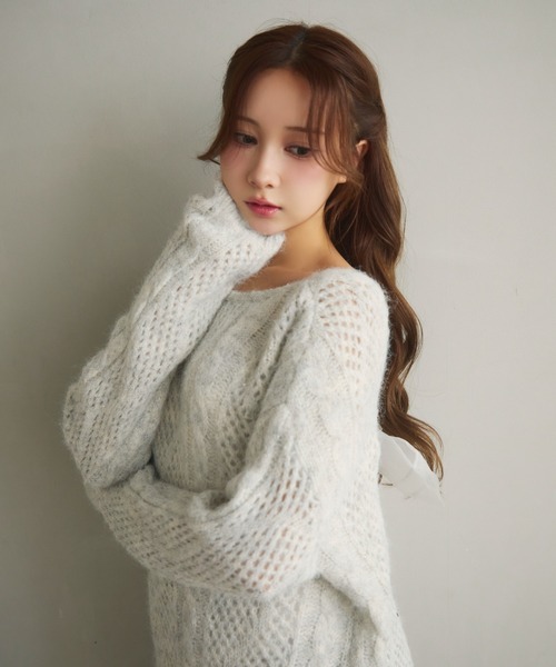 RtA アールティエー カシミヤ混 ペイズリーなニット RtA アールティエー カシミヤ混 ペイズリーなニット