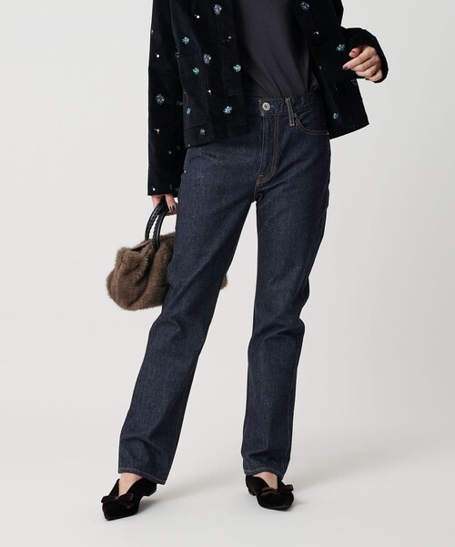 upperhights(アッパーハイツ)の「<upper hights>THE AMALIE ストレートデニムパンツ(デニムパンツ・レディース・ネイビー・25/24/23)」の13枚目の写真