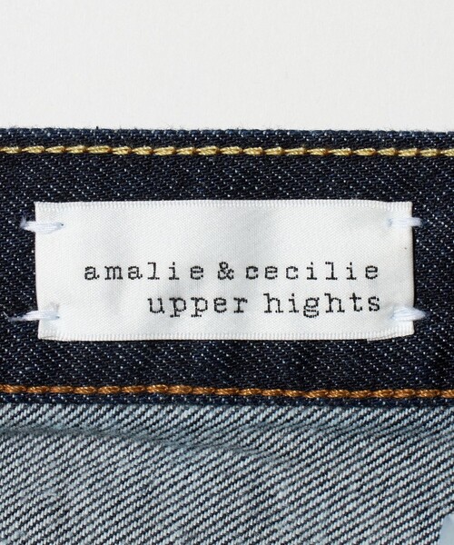 upperhights(アッパーハイツ)の「<upper hights>THE AMALIE ストレートデニムパンツ(デニムパンツ・レディース・ネイビー・25/24/23)」の9枚目の写真
