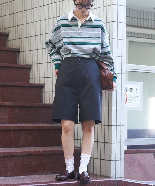 GEVACO(ゲバコ)の「【GEVACO】ウエストタブハーフパンツ(その他パンツ・レディース・ブラック/キャメル・ONE SIZE)」の21枚目の写真