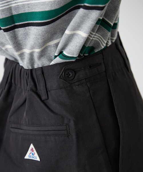 GEVACO(ゲバコ)の「【GEVACO】ウエストタブハーフパンツ(その他パンツ・レディース・ブラック/キャメル・ONE SIZE)」の7枚目の写真