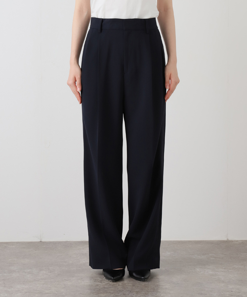 セール】*トリアセジョーゼット タキシード パンツ（スラックス