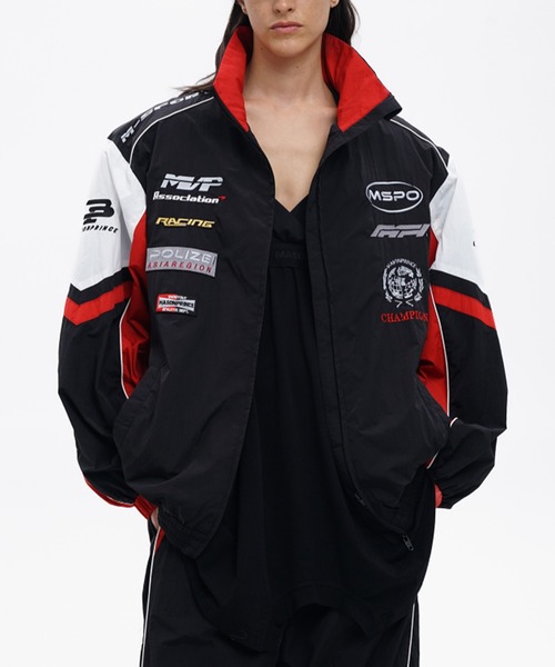 セール】オーバーサイズ レーシング コーチJKT JK4062