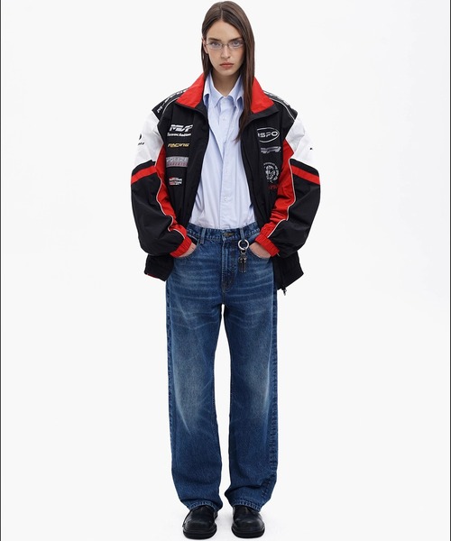 セール】オーバーサイズ レーシング コーチJKT JK4062【MASONPRINCE