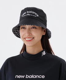 New Balance Golf（ニューバランスゴルフ）の「【new balance golf】無地×ロゴジオメトリック リバーシブル仕様 バケットハット (UNISEX)（ハット）」