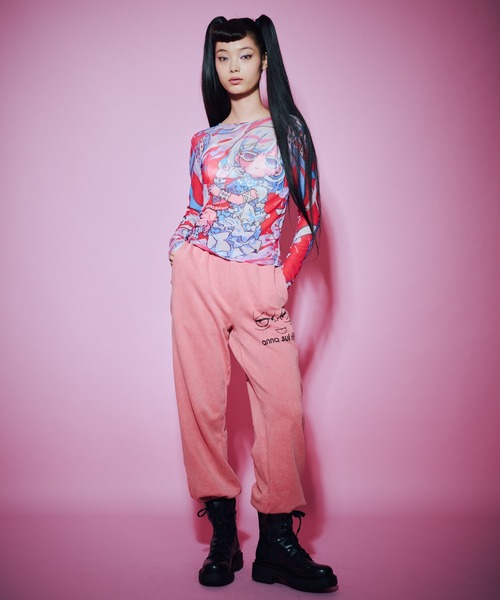 anna sui nyc（アナ スイ エヌ ワイ シー）の「TERAシアートップス（Tシャツ/カットソー・レディース・ブルー/ピンク・FREE）」の10枚目の写真
