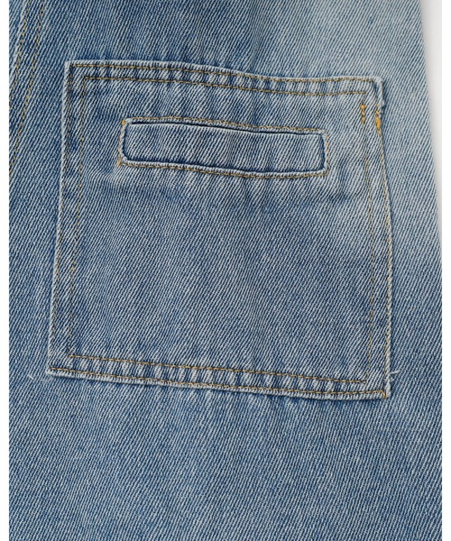 URBAN CHERRY（アーバンチェリー）の「カーブステッチカーゴデニムパンツ（デニムパンツ・キッズ・ブルー・110cm/120cm/140cm/130cm/150cm）」の18枚目の写真