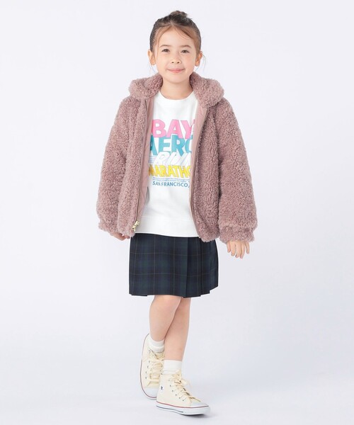 SHIPS(シップス)の「SHIPS KIDS:100~130cm / プードルファー×タフタ リバーシブル ジャケット(その他アウター・キッズ・オフホワイト/ブラウン系・120/110/100/130)」の17枚目の写真