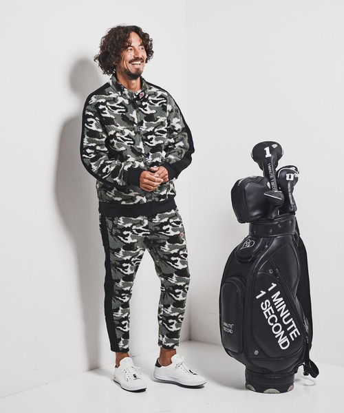 1minute 1second（ワンミニットワンセカンド）の「mj11156-camouflage boa line truck JKT ボアトラックジャケット(1M25F110)（その他アウター・メンズ・ホワイト系その他/カーキ系・XL/L/M/S）」の9枚目の写真