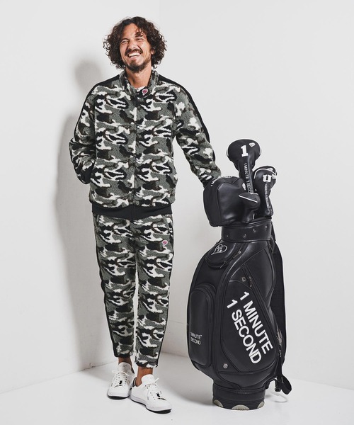 1minute 1second（ワンミニットワンセカンド）の「mj11156-camouflage boa line truck JKT ボアトラックジャケット(1M25F110)（その他アウター・メンズ・ホワイト系その他/カーキ系・XL/L/M/S）」の4枚目の写真