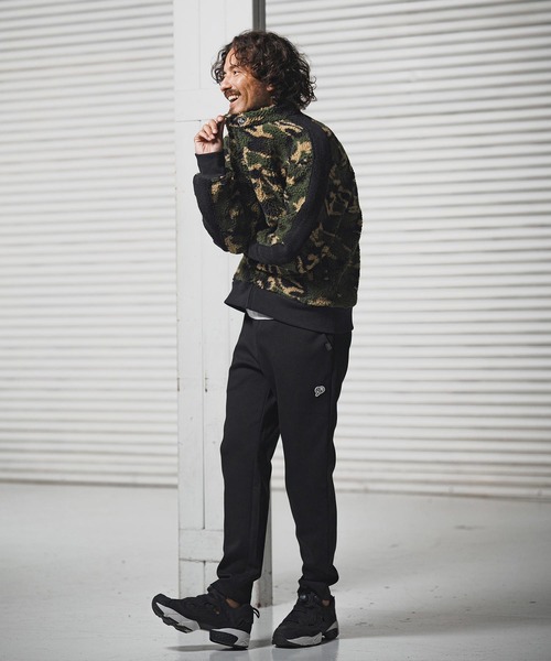 1minute 1second（ワンミニットワンセカンド）の「mj11156-camouflage boa line truck JKT ボアトラックジャケット(1M25F110)（その他アウター・メンズ・ホワイト系その他/カーキ系・XL/L/M/S）」の17枚目の写真