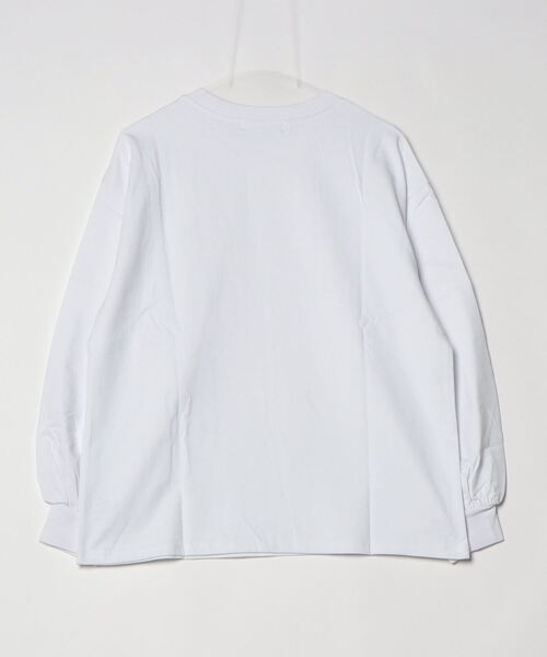 OMNES(オムネス)の「袖ボリューム長袖Tシャツ(Tシャツ/カットソー・レディース・グレー/ホワイト・FREE)」の17枚目の写真