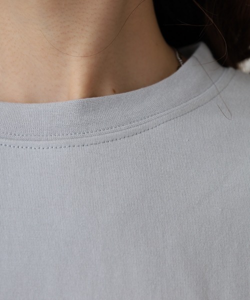 OMNES(オムネス)の「袖ボリューム長袖Tシャツ(Tシャツ/カットソー・レディース・グレー/ホワイト・FREE)」の14枚目の写真