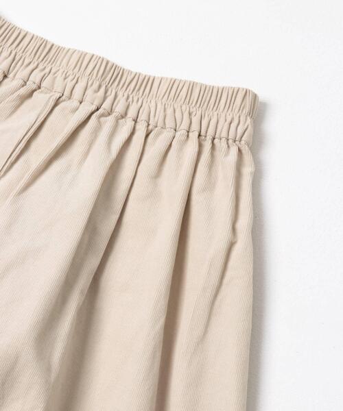 ITEMS URBANRESEARCH（アイテムズ アーバンリサーチ）の「Souplement Croduroy Skirt（スカート・レディース・ブラック/ホワイト系その他/ブラウン・FREE）」の21枚目の写真