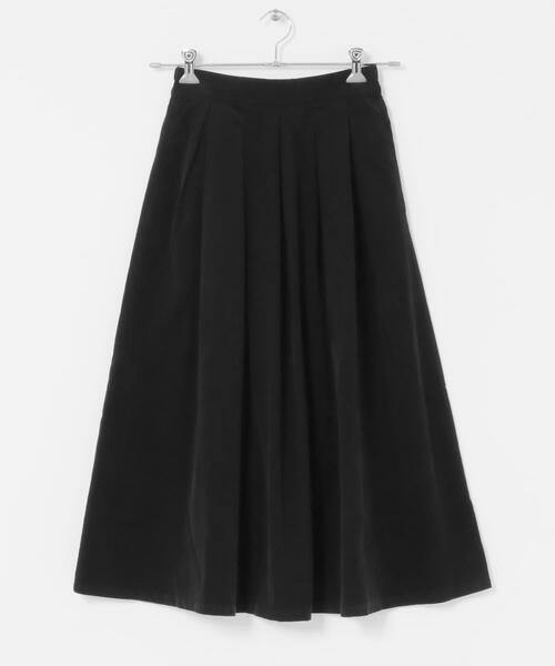 ITEMS URBANRESEARCH（アイテムズ アーバンリサーチ）の「Souplement Croduroy Skirt（スカート・レディース・ブラック/ホワイト系その他/ブラウン・FREE）」の5枚目の写真