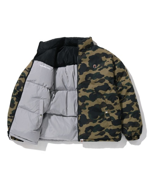 A BATHING APE CAMO REVERSIBLE ダウンジャケット A BATHING APE® 1st Camo Reversible Down Jacket | Bape official