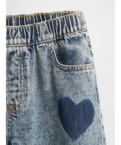 GAP（ギャップ）の「イージーウエスト バレルデニム (キッズ)（デニムパンツ・キッズ・インディゴブルー・110cm/120cm/130cm/140cm/150cm/160cm）」の5枚目の写真