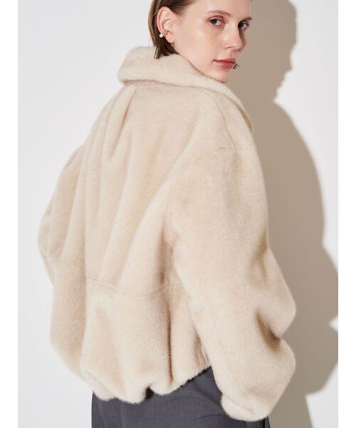 ELENDEEK（エレンディーク）の「ファージップブルゾン（ブルゾン・レディース・ブラウン/ベージュ・FREE）」の12枚目の写真