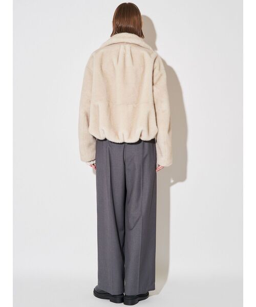 ELENDEEK（エレンディーク）の「ファージップブルゾン（ブルゾン・レディース・ブラウン/ベージュ・FREE）」の16枚目の写真