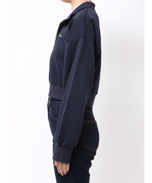 MURUA（ムルーア）の「シャツレイヤードハーフジップスウェット（スウェット・レディース・グレー/ネイビー/ブラウン・FREE）」の22枚目の写真