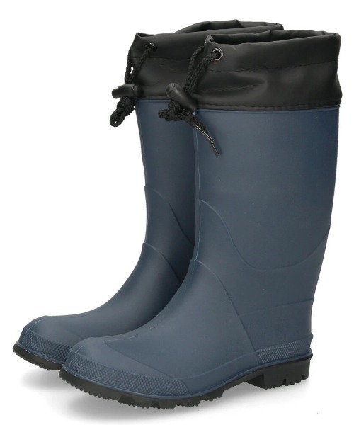 Parade(パレード)の「【防水】ドローコード付きレインブーツ 56604(レインシューズ・キッズ・ブラック/カーキ/サックスブルー/ブラウン/ネイビー/ラベンダー・21.0cm/24.0cm/19.0cm/20.0cm/22.0cm/23.0cm/16.0cm/17.0cm/18.0cm)」の4枚目の写真