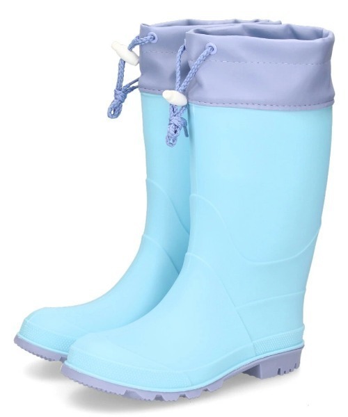 Parade(パレード)の「【防水】ドローコード付きレインブーツ 56604(レインシューズ・キッズ・ブラック/カーキ/サックスブルー/ブラウン/ネイビー/ラベンダー・21.0cm/24.0cm/19.0cm/20.0cm/22.0cm/23.0cm/16.0cm/17.0cm/18.0cm)」の5枚目の写真