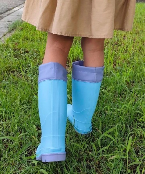 Parade(パレード)の「【防水】ドローコード付きレインブーツ 56604(レインシューズ・キッズ・ブラック/カーキ/サックスブルー/ブラウン/ネイビー/ラベンダー・21.0cm/24.0cm/19.0cm/20.0cm/22.0cm/23.0cm/16.0cm/17.0cm/18.0cm)」の17枚目の写真