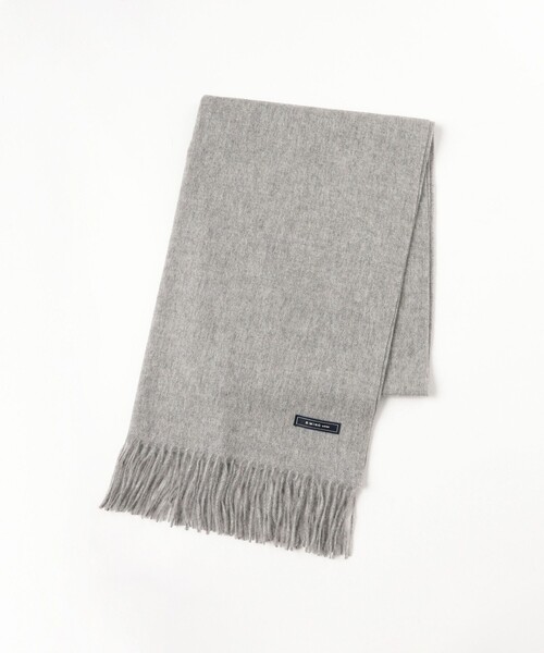 B:MING by BEAMS（ビーミングバイビームス）の「ウール カシミヤ マフラー 25FW（60cm）（ユニセックス）（マフラー・メンズ・ブラック/その他/グレー/ネイビー/その他1/ブラウン・ONE SIZE）」の10枚目の写真