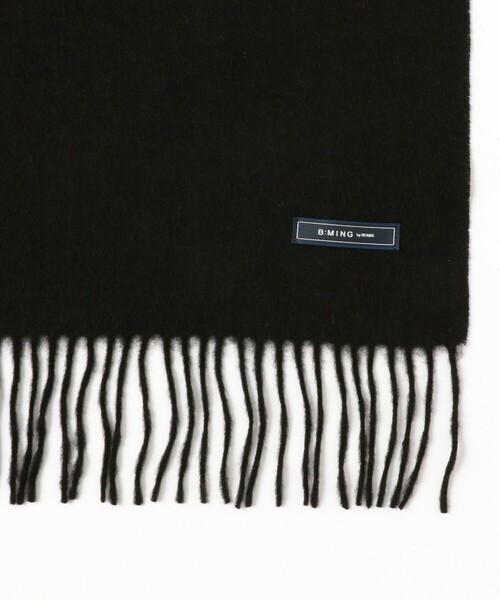 B:MING by BEAMS（ビーミングバイビームス）の「ウール カシミヤ マフラー 25FW（60cm）（ユニセックス）（マフラー・メンズ・ブラック/その他/グレー/ネイビー/その他1/ブラウン・ONE SIZE）」の13枚目の写真