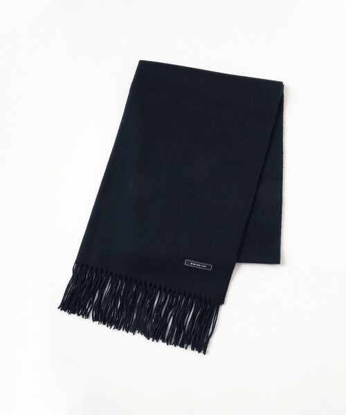 B:MING by BEAMS（ビーミングバイビームス）の「ウール カシミヤ マフラー 25FW（60cm）（ユニセックス）（マフラー・メンズ・ブラック/その他/グレー/ネイビー/その他1/ブラウン・ONE SIZE）」の16枚目の写真