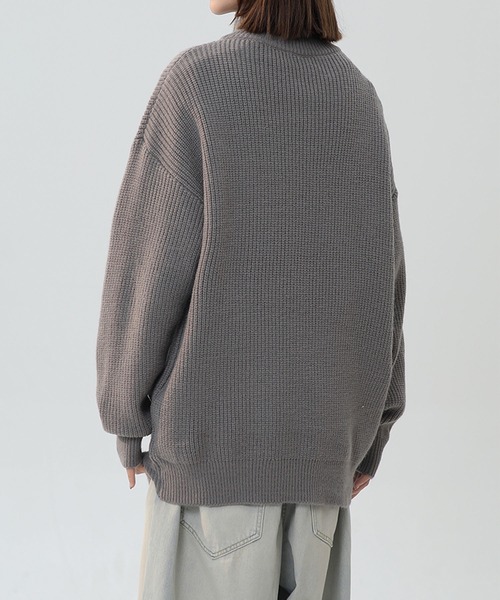 セール】ハーフジップニット/Half-zip knit（ニット/セーター