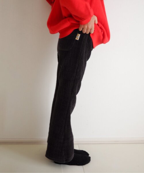 BREEZE（ブリーズ）の「【ジュニア対応】ベロアフレアパンツ（その他パンツ・キッズ・キナリ/オレンジ/グリーン/ピンク/ブラック・80/90/100/110/120/130/140）」の8枚目の写真