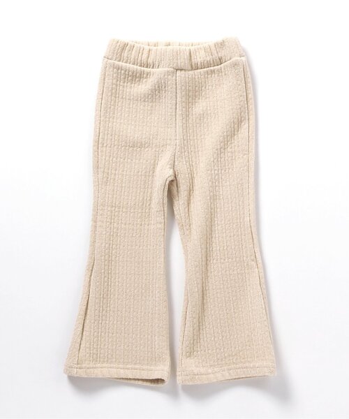 BREEZE（ブリーズ）の「【ジュニア対応】ベロアフレアパンツ（その他パンツ・キッズ・キナリ/オレンジ/グリーン/ピンク/ブラック・80/90/100/110/120/130/140）」の22枚目の写真