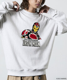 FREAK'S STORE（フリークスストア）の「MARVEL/マーベル/アイアンマン/クルーネックスウェット/静電フロッキー加工（スウェット・メンズ）」