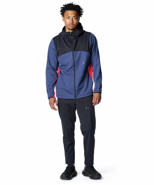 セール】UAウインターニット 3レイヤー フルジップ フーディー