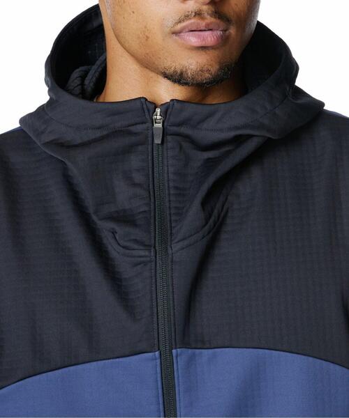 セール】UAウインターニット 3レイヤー フルジップ フーディー