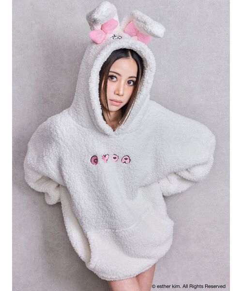 セール】Esther Bunny×GYDA BIG ボアパーカー（パーカー）｜GYDA