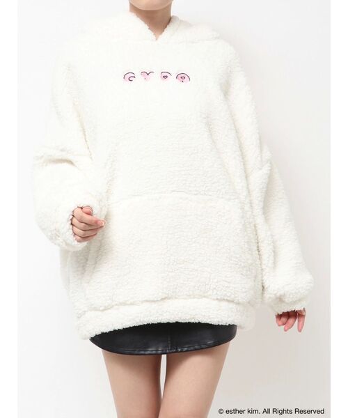 セール】Esther Bunny×GYDA BIG ボアパーカー（パーカー）｜GYDA