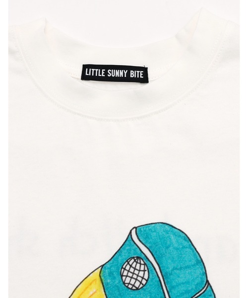 Little sunny bite(リトルサニーバイト)の「【RES】【Little Sunny Bite】sandwitch shop x little sunny bite My muse LS TEE(Tシャツ/カットソー・レディース・ブラック/サックスブルー/ホワイト・SMALL)」の18枚目の写真