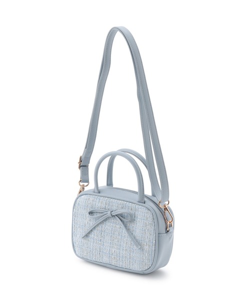 KP DECO（ケーピーデコ）の「合皮ショルダーバッグ（ショルダーバッグ・キッズ・オフホワイト/サックスブルー/ブラック・FREE）」の3枚目の写真