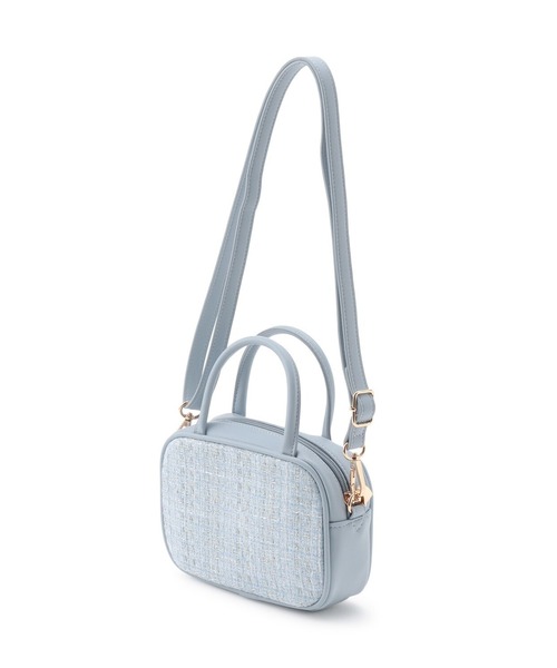 KP DECO（ケーピーデコ）の「合皮ショルダーバッグ（ショルダーバッグ・キッズ・オフホワイト/サックスブルー/ブラック・FREE）」の4枚目の写真