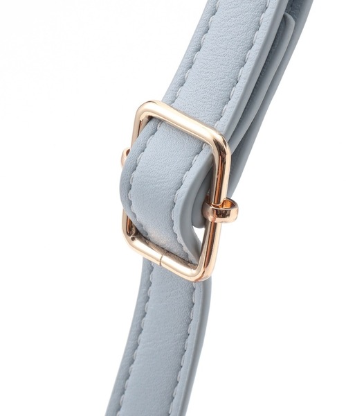 KP DECO（ケーピーデコ）の「合皮ショルダーバッグ（ショルダーバッグ・キッズ・オフホワイト/サックスブルー/ブラック・FREE）」の5枚目の写真