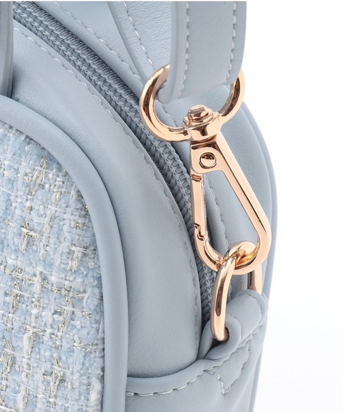 KP DECO（ケーピーデコ）の「合皮ショルダーバッグ（ショルダーバッグ・キッズ・オフホワイト/サックスブルー/ブラック・FREE）」の6枚目の写真